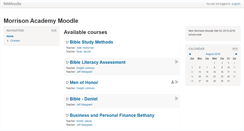 Desktop Screenshot of moodle.mca.org.tw