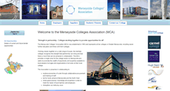 Desktop Screenshot of mca.ac.uk